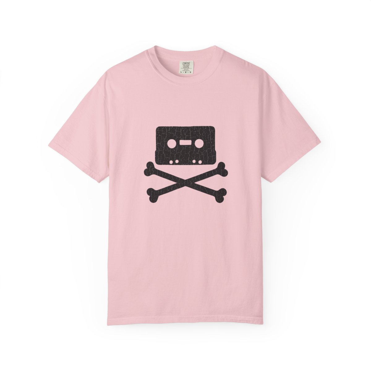 Distressed Cassette Crossbones Retro Sweatshirt