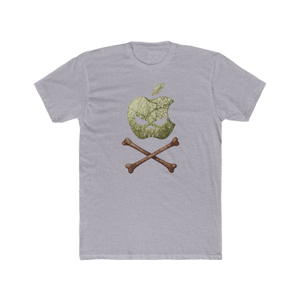 Hacker Pirate Apple T-Shirt for Cyber Geeks - alternate angle 3, merchandise