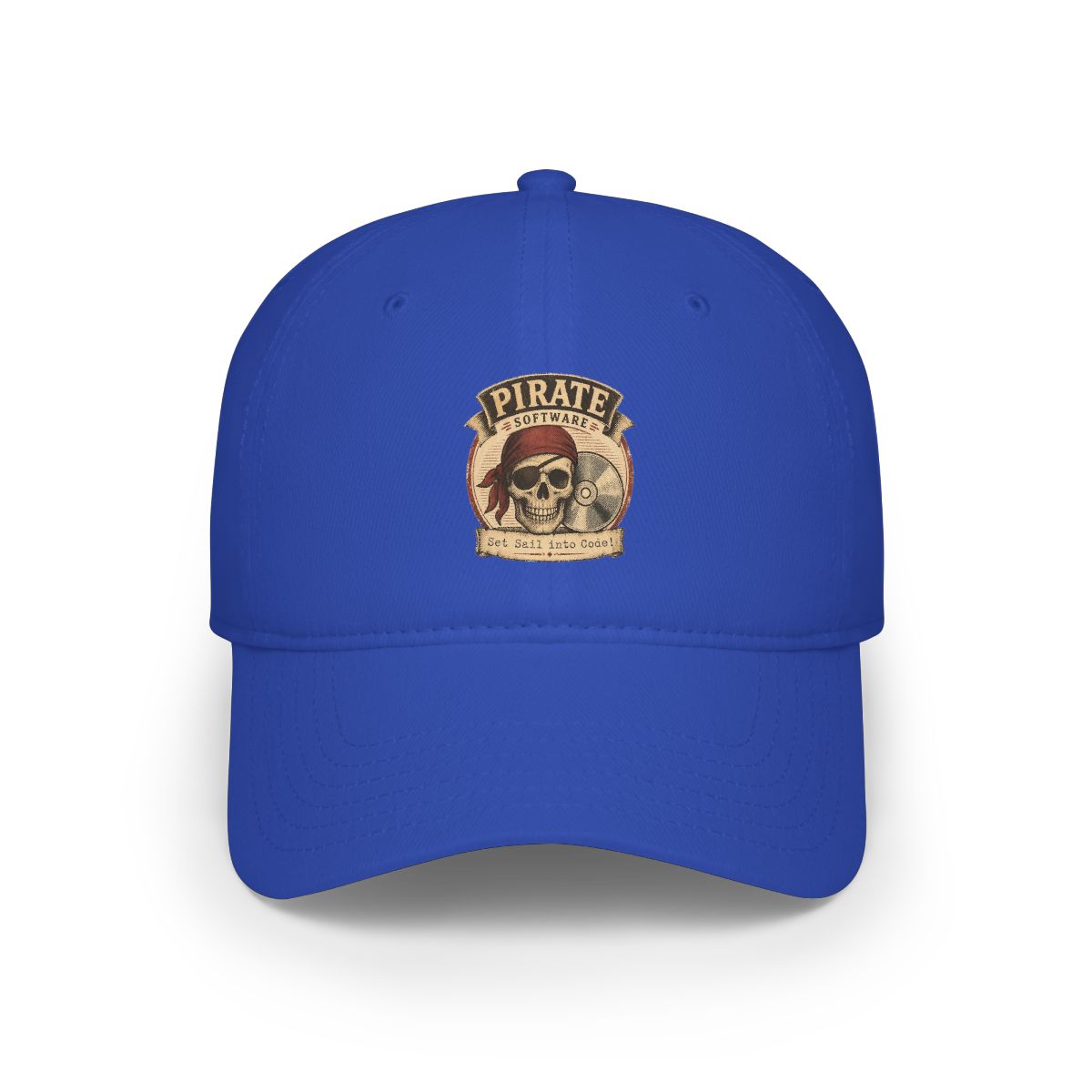 Pirate Software "Set Sail into Code!" Hat - alternate angle 5, merchandise
