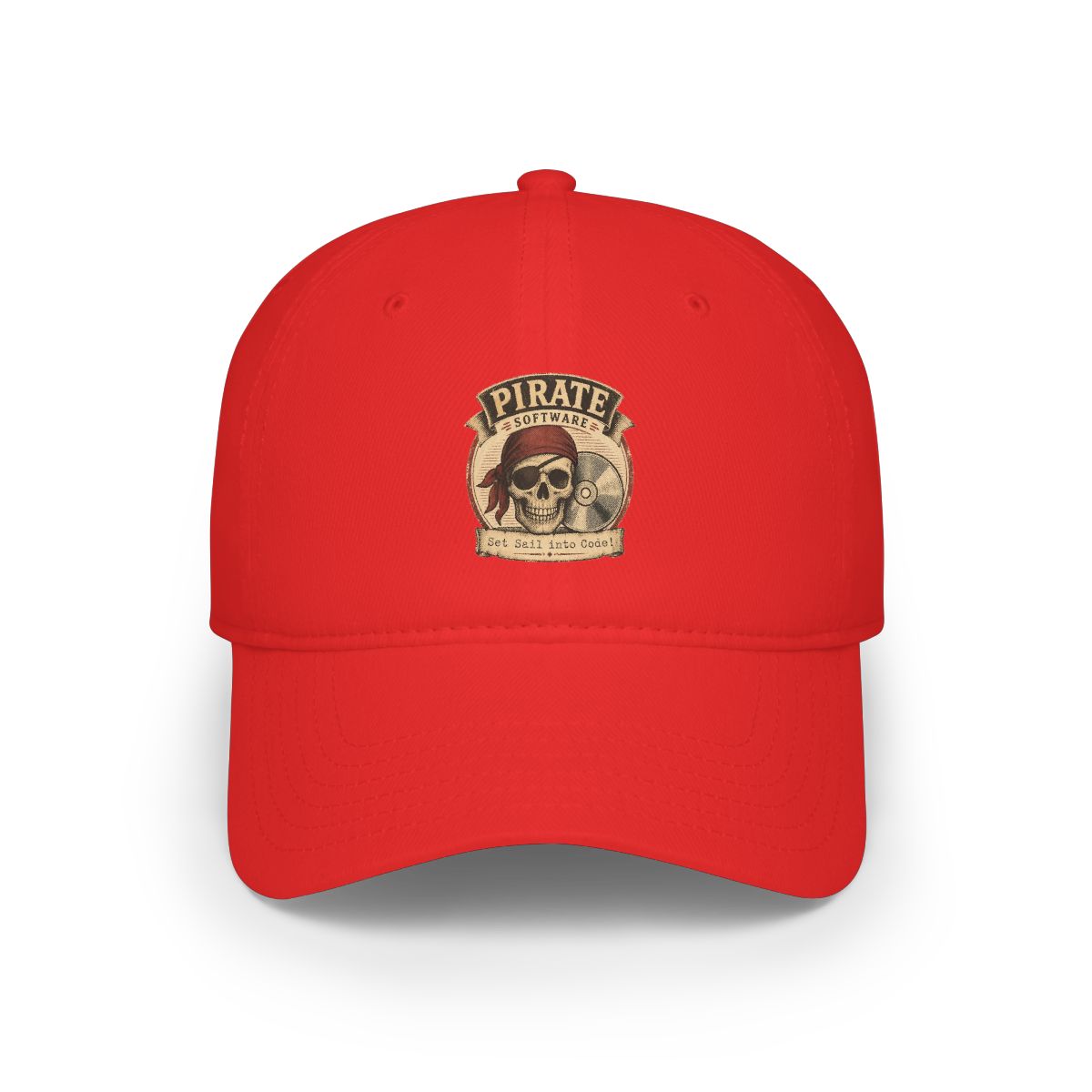 Pirate Software "Set Sail into Code!" Hat - alternate angle 2, merchandise