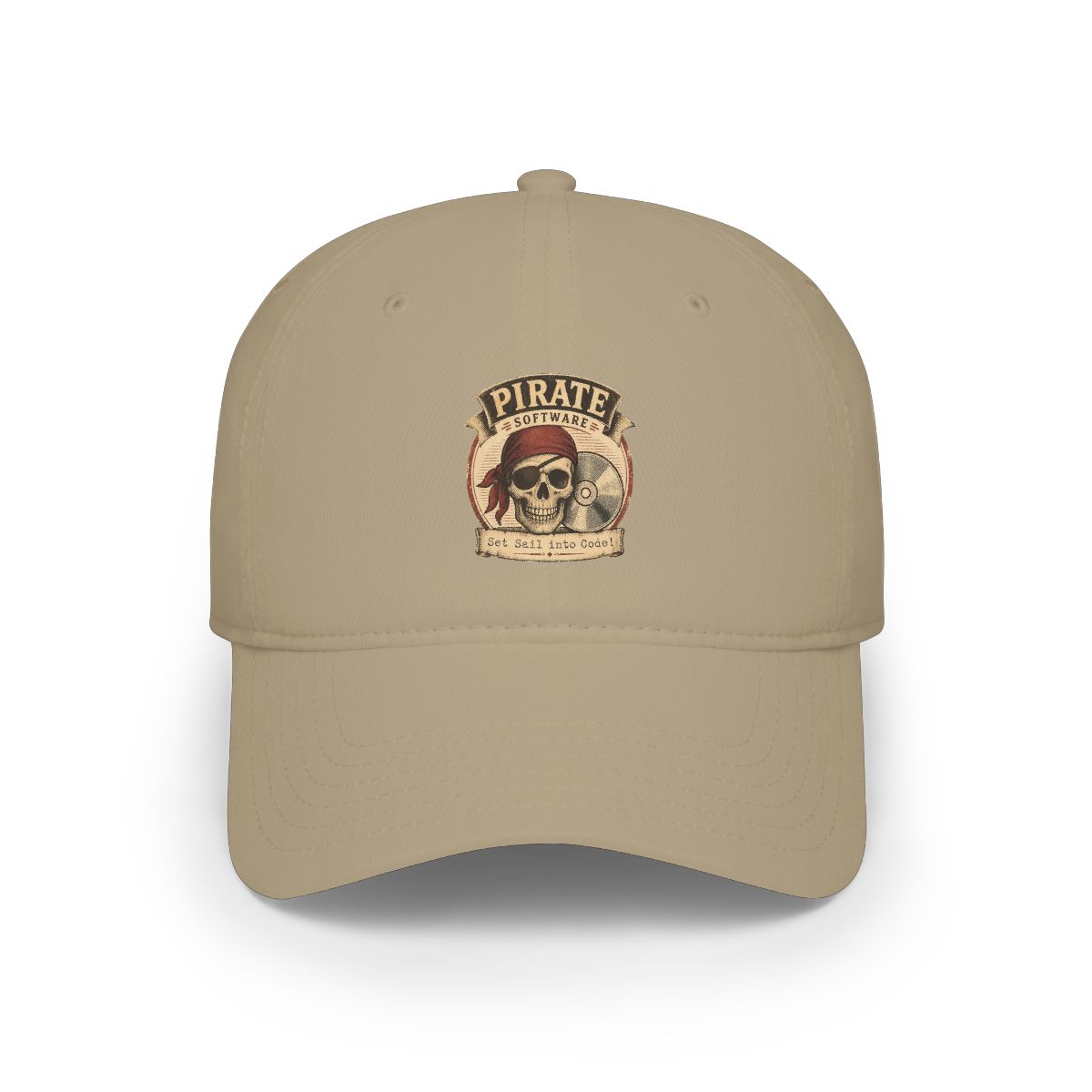 Pirate Software "Set Sail into Code!" Hat - alternate angle 4, merchandise